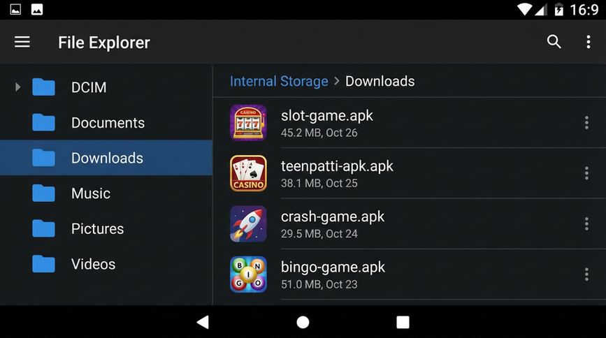 Main screen of a2game gameapk page for PK players